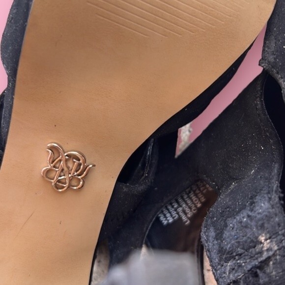 Rock Republic stiletto heels size 6 sexy faux suede pointed-toe shoes night out - Picture 8 of 8